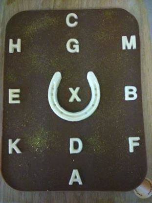 Picture of Kilo Chocolate Bar Dressage Arena Markers