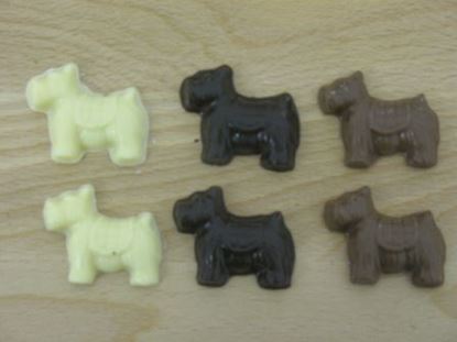 Picture of Chocolate "Scottie" Dogs