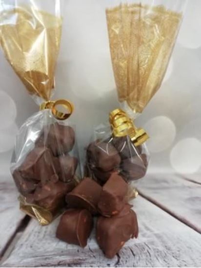 Chocolate Dipped Honeycomb Chunks