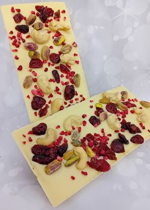 Loaded Cashew, Pistachio, Cranberry & Raspberry Bar