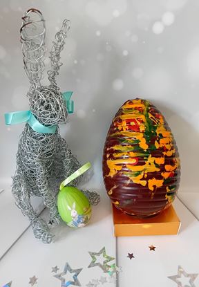 Large Decorated Easter Egg