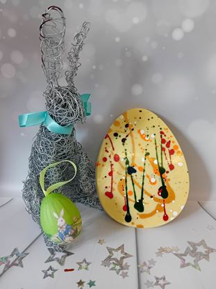 Splash Easter Egg shaped Fleggs Large